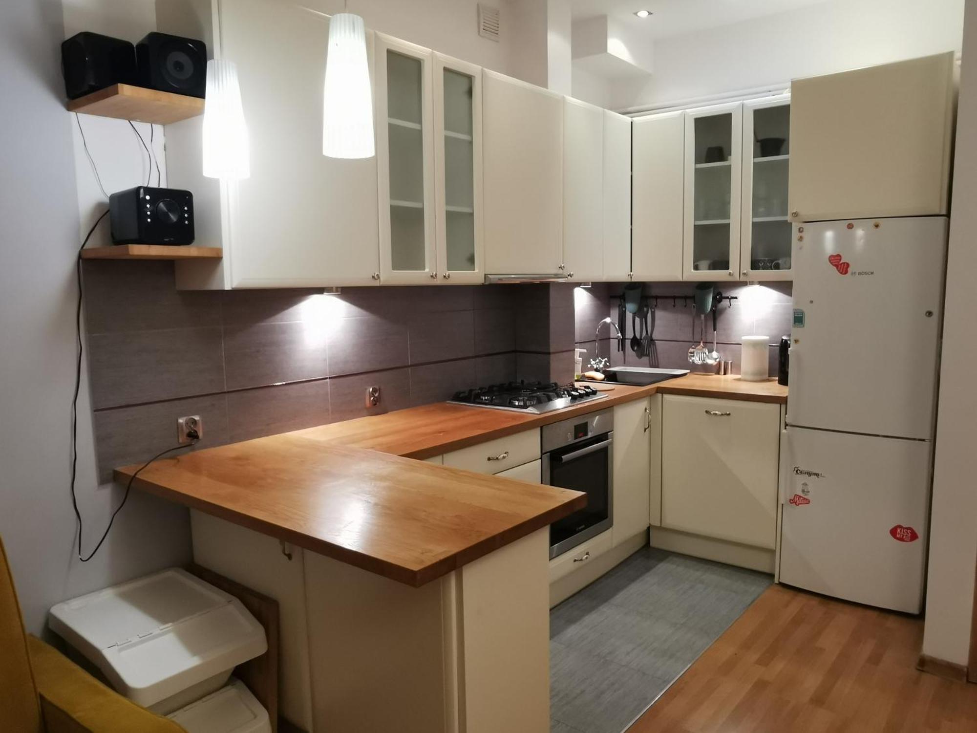 Cozy Spacious Apartment With Balcony 克拉科夫 外观 照片