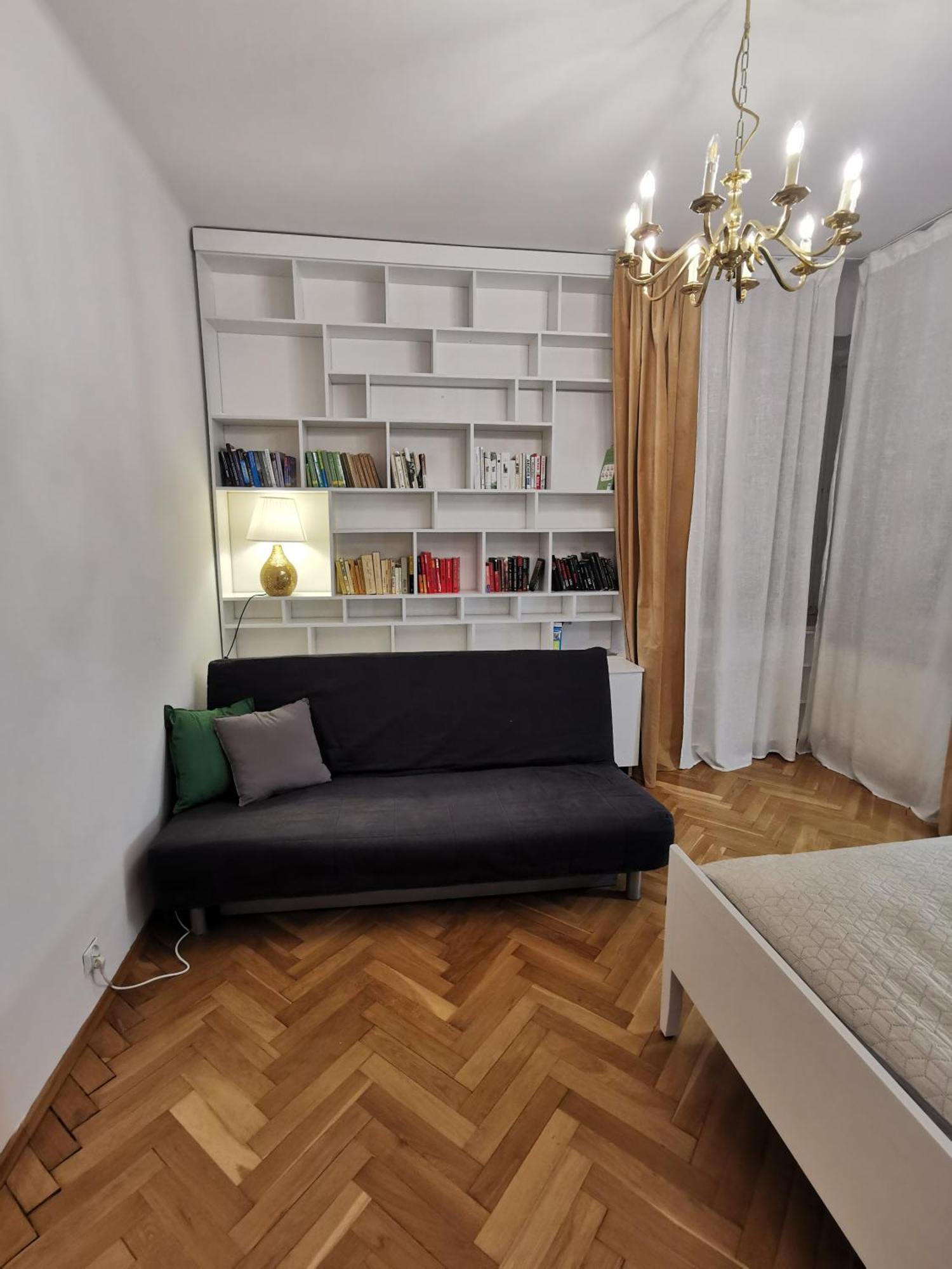 Cozy Spacious Apartment With Balcony 克拉科夫 外观 照片