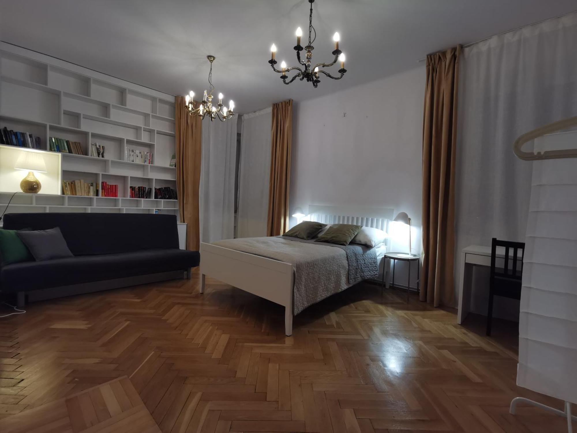 Cozy Spacious Apartment With Balcony 克拉科夫 外观 照片