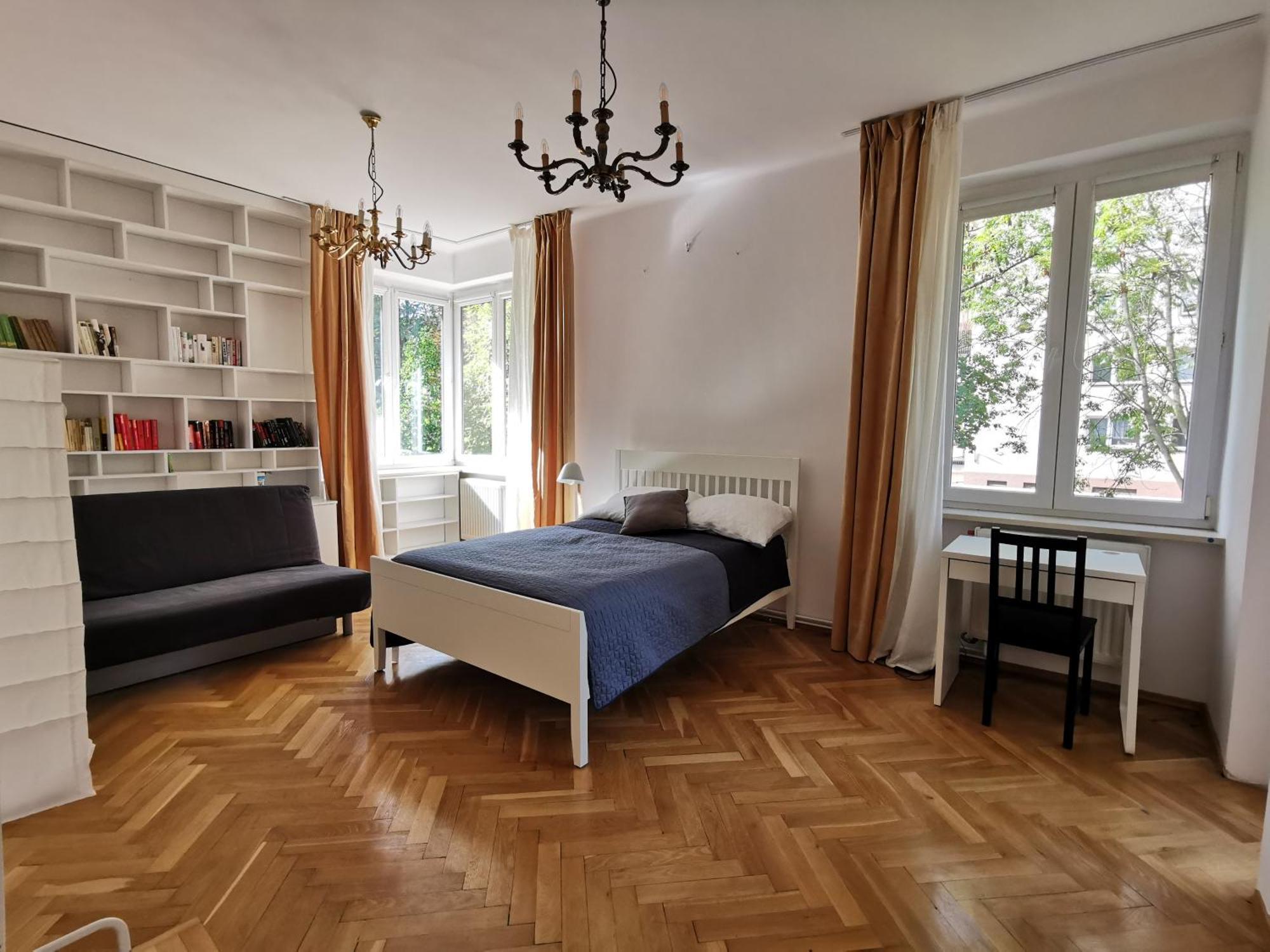 Cozy Spacious Apartment With Balcony 克拉科夫 外观 照片